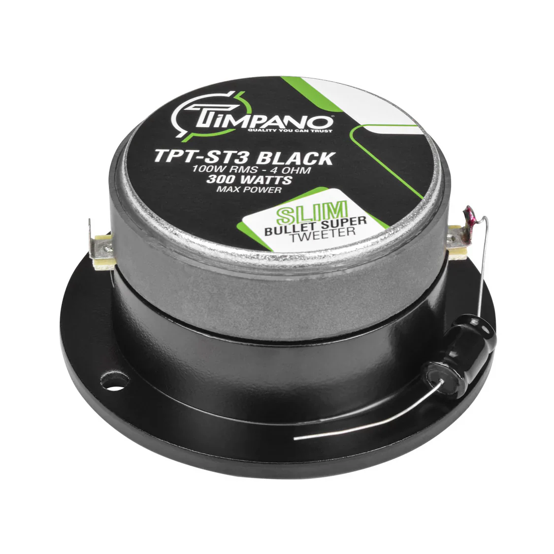 1600w PACKAGE 2x 6.5" Bullet Midrange + 2x Black Tweeters - Image 6